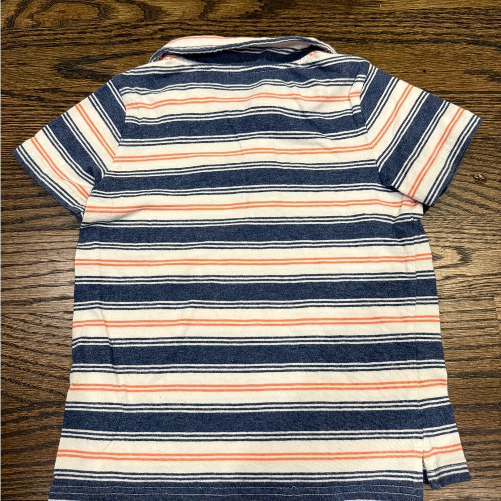 Bundle of Janie and Jack Boys Striped Polo Shirts - Size 4T - Picture 6 of 8